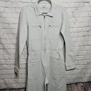 LF Markey Utility Jumpsuit Light Gray Size 10 GUC